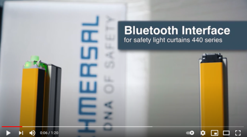 Bluetooth Interface For Safety Light Curtains 440 Series