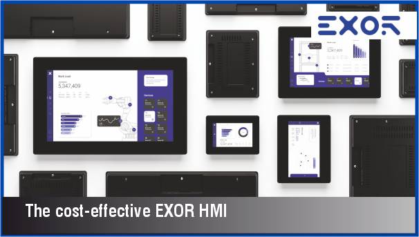 The cost-effective EXOR HMI