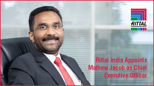 Rittal India Appoints Mathew Jacob as Chief Executive Officer